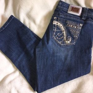 L.A. Idol Jeans (Capris/Bling)